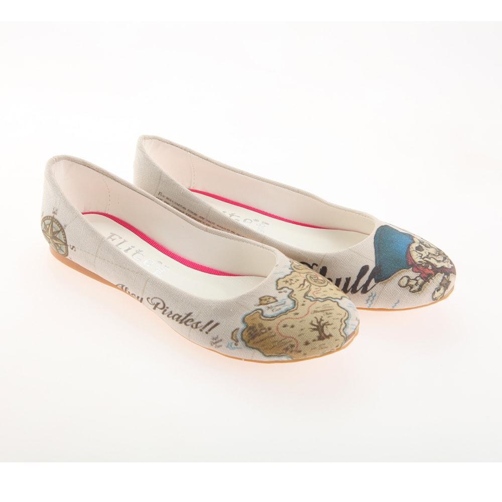 Pirates Ballerinas Shoes 1116
