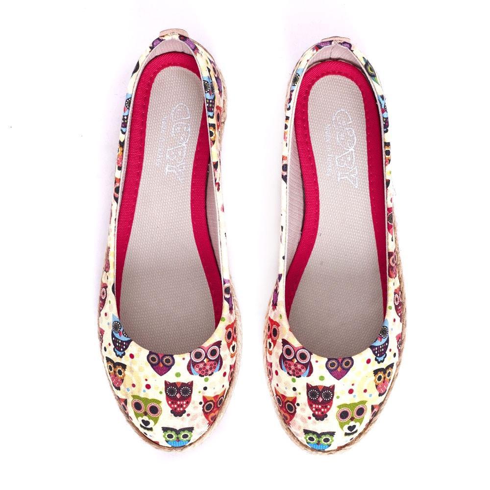 Owls Ballerinas Shoes FBR1181