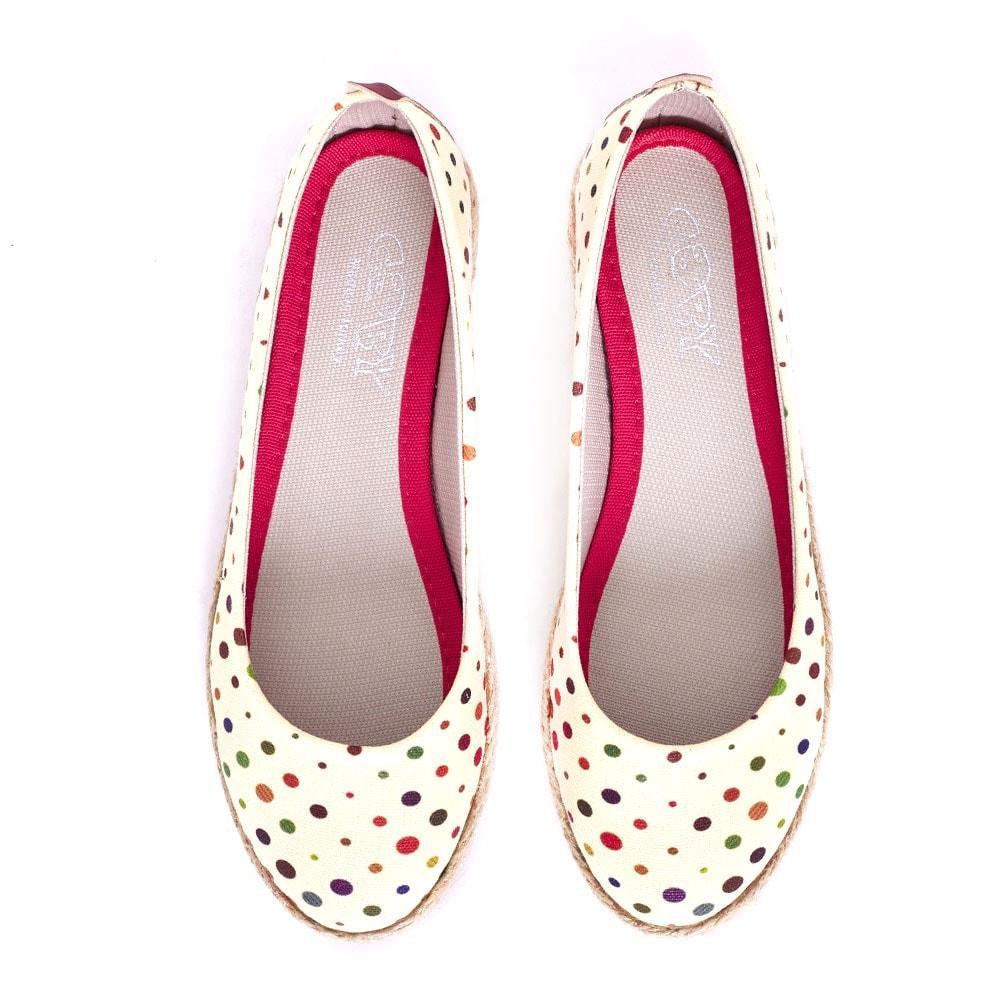 Spotted Ballerinas Shoes FBR1195