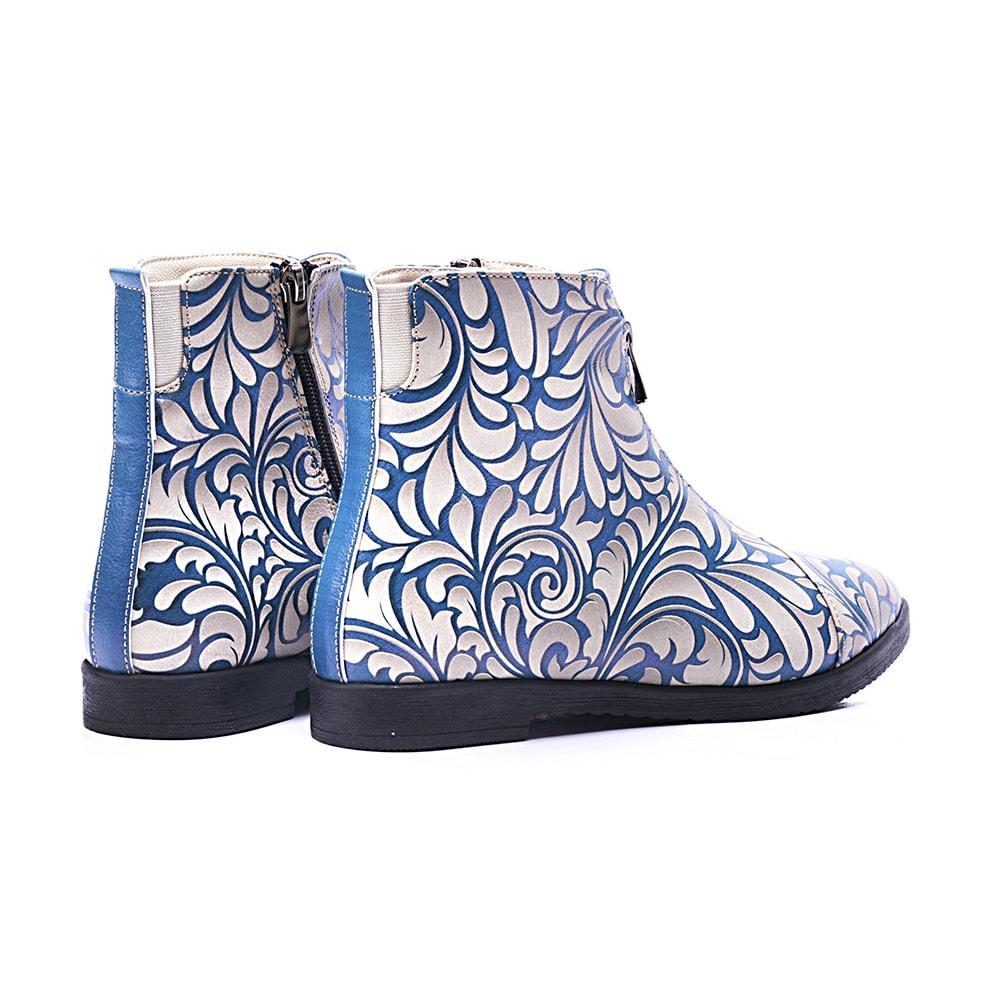 Flower ankle clearance boots