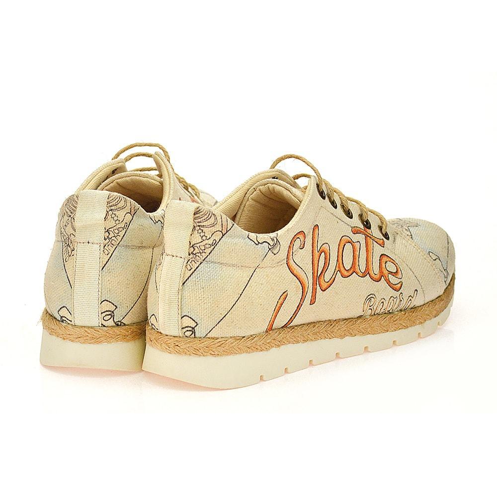 Skate Board Slip on Sneakers Shoes SHR100