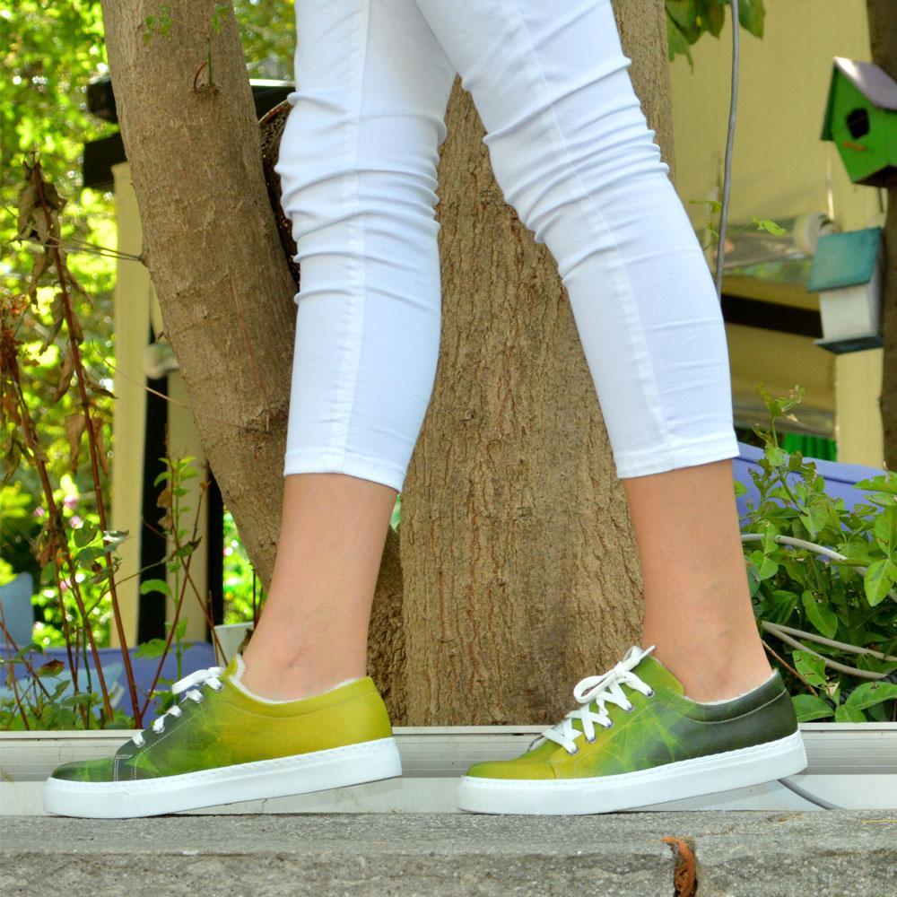 Pattern Slip on Sneakers Shoes SPR109