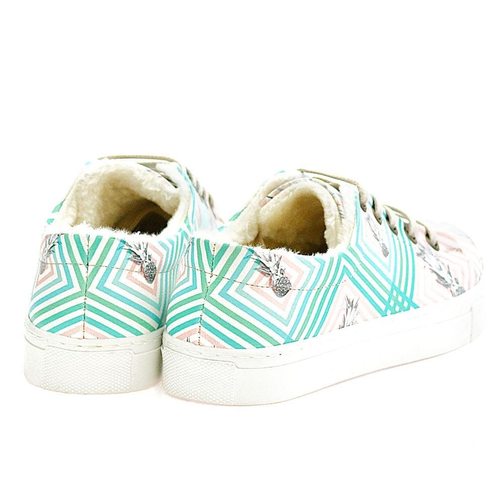 Pineapple Slip on Sneakers Shoes WSPR113