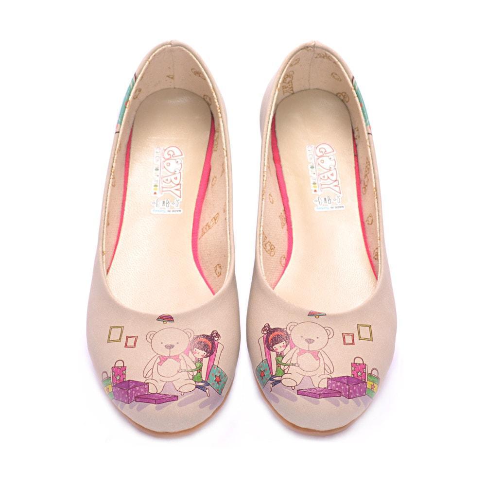 Teddy Bear Ballerinas Shoes 1020