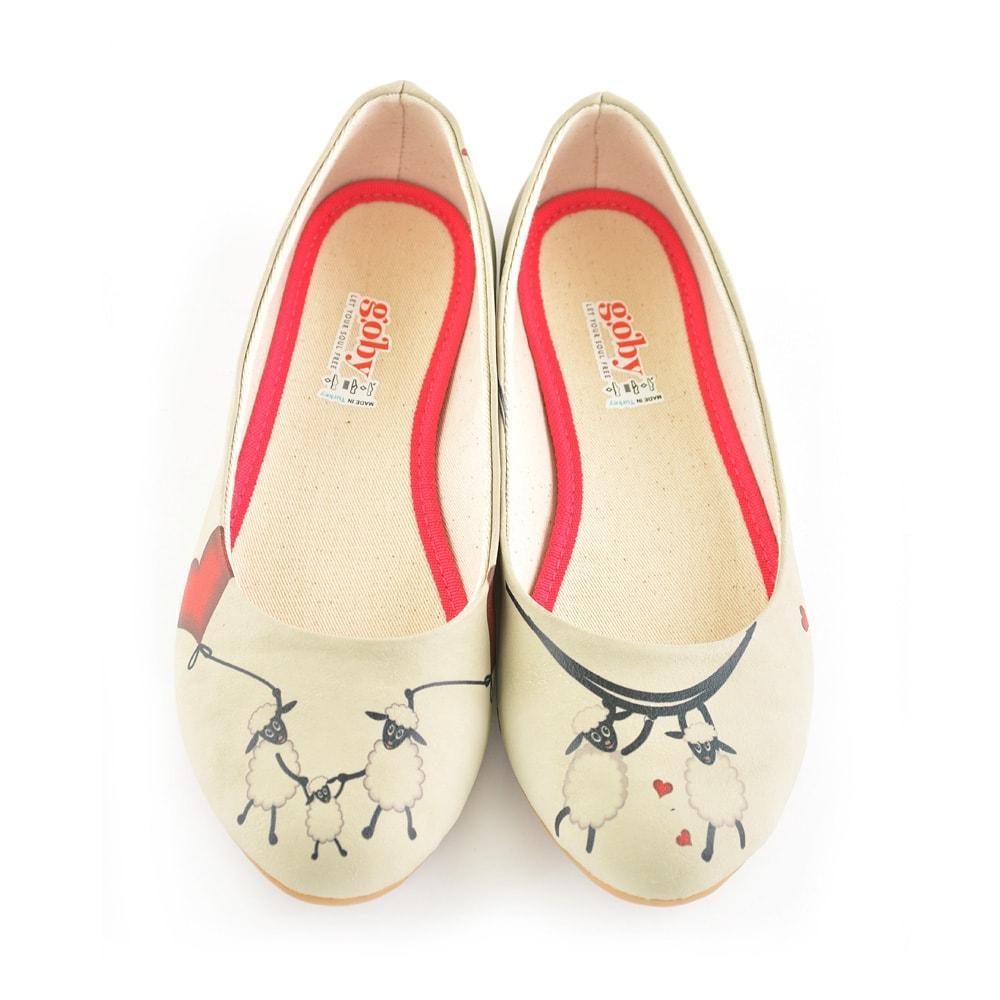 Sheep Love Ballerinas Shoes 1029