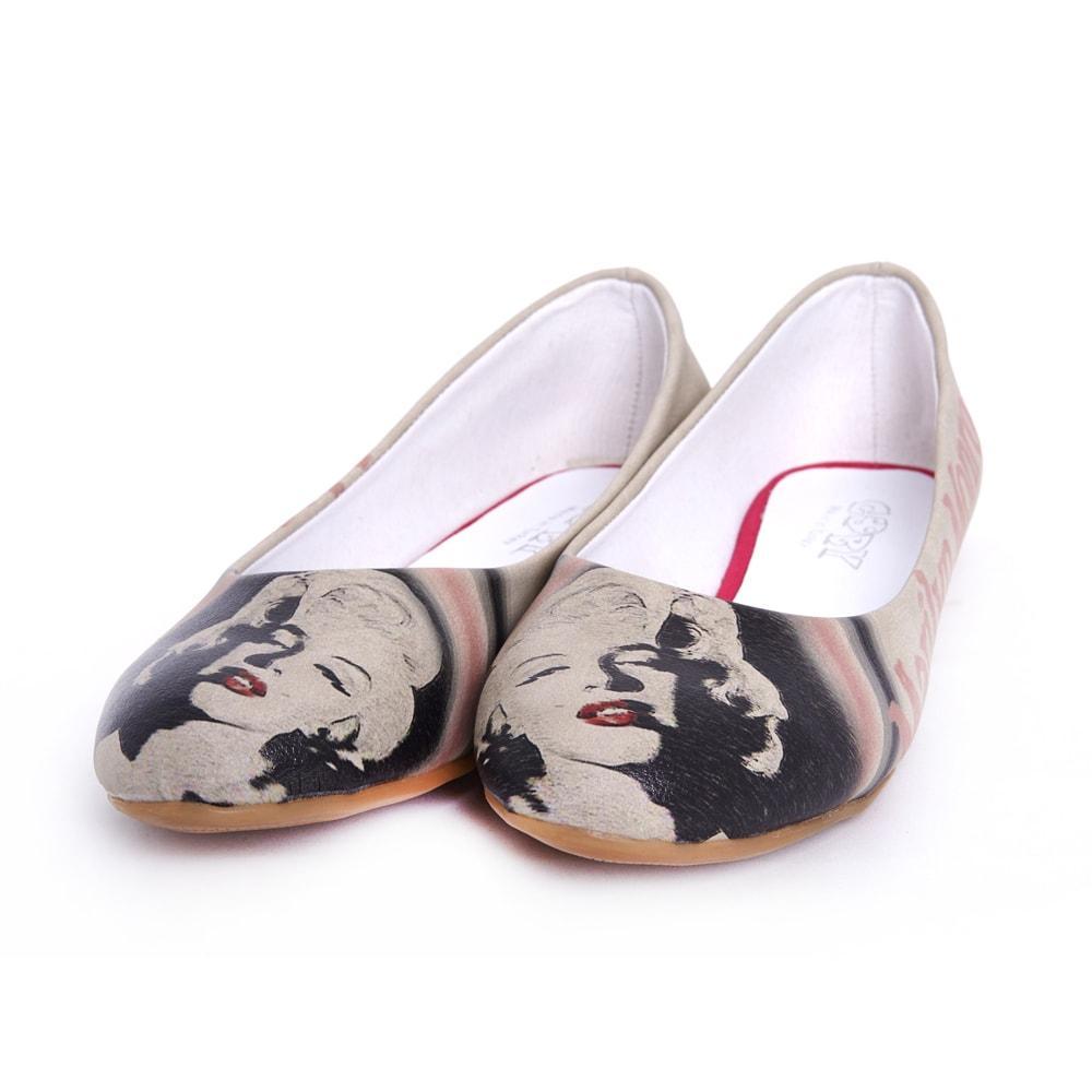 Marilyn Monroe Ballerinas Shoes 1036
