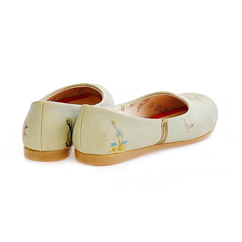 Ship and Travel Ballerinas Shoes 1082