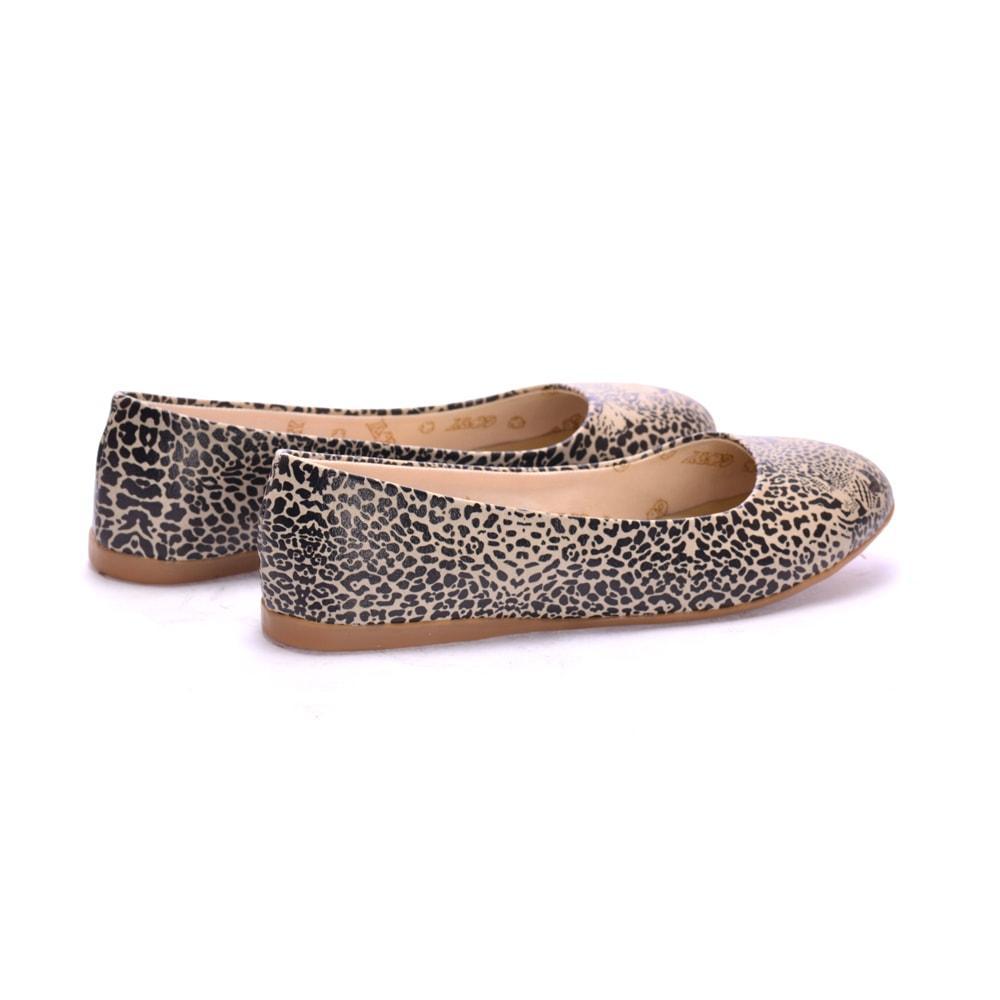 Leopard Look Ballerinas Shoes 1089
