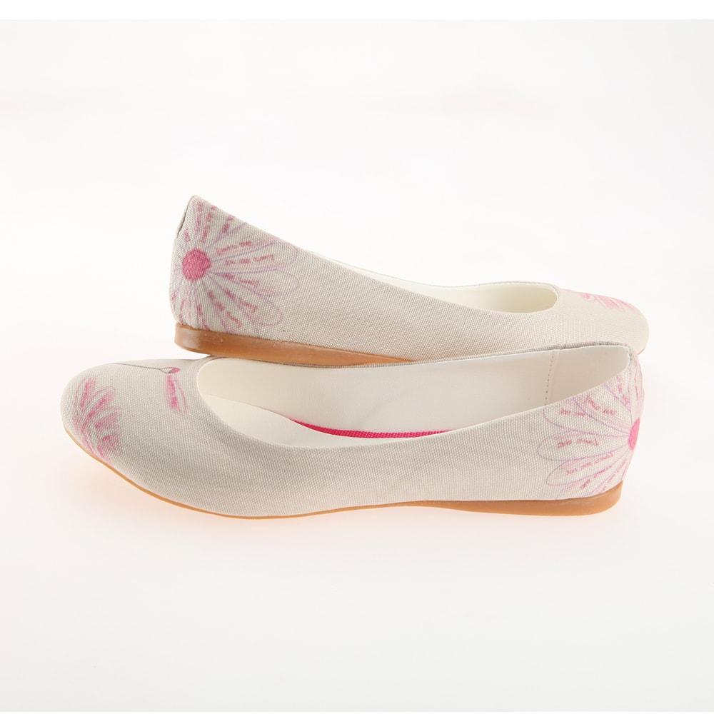 Flower Ballerinas Shoes 1121 - Goby GOBY Ballerinas Shoes 