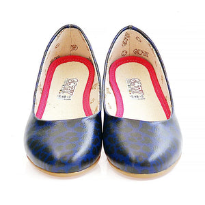Blue Leopard Ballerinas Shoes 2003