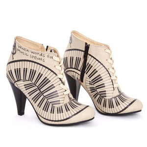 Music Speaks Ankle Boots BT302 (506264518688)