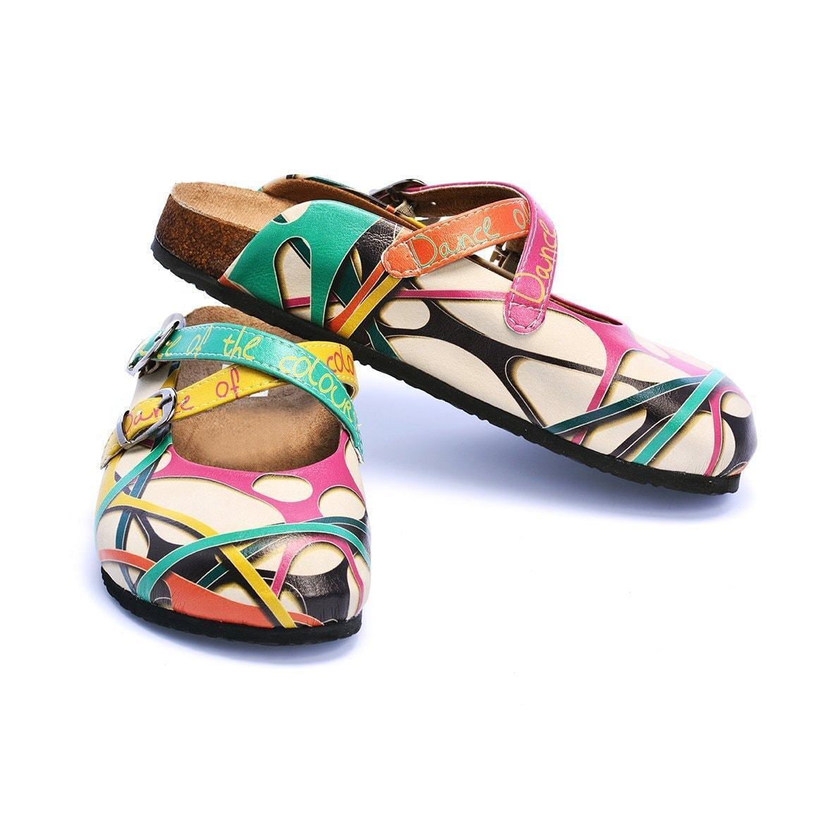 Dance of the Color Clogs CAL108 - Goby CALCEO Clogs 
