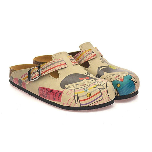 Being in Love Clogs CAL336 - Goby CALCEO Clogs 