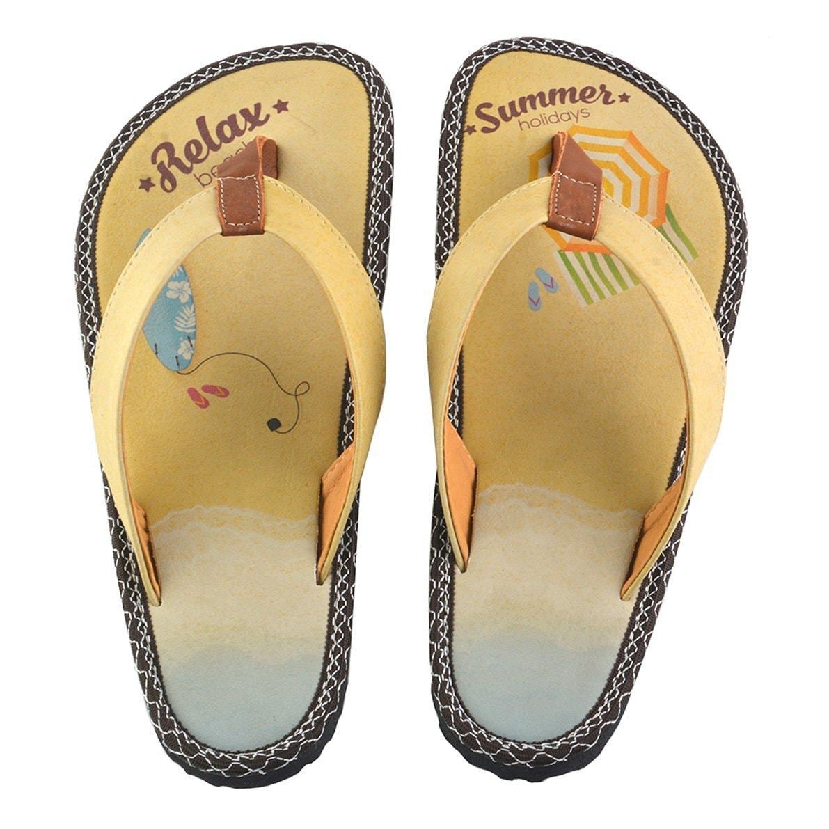 Tan Relax Flip-Flop CAL405 (737681539168)