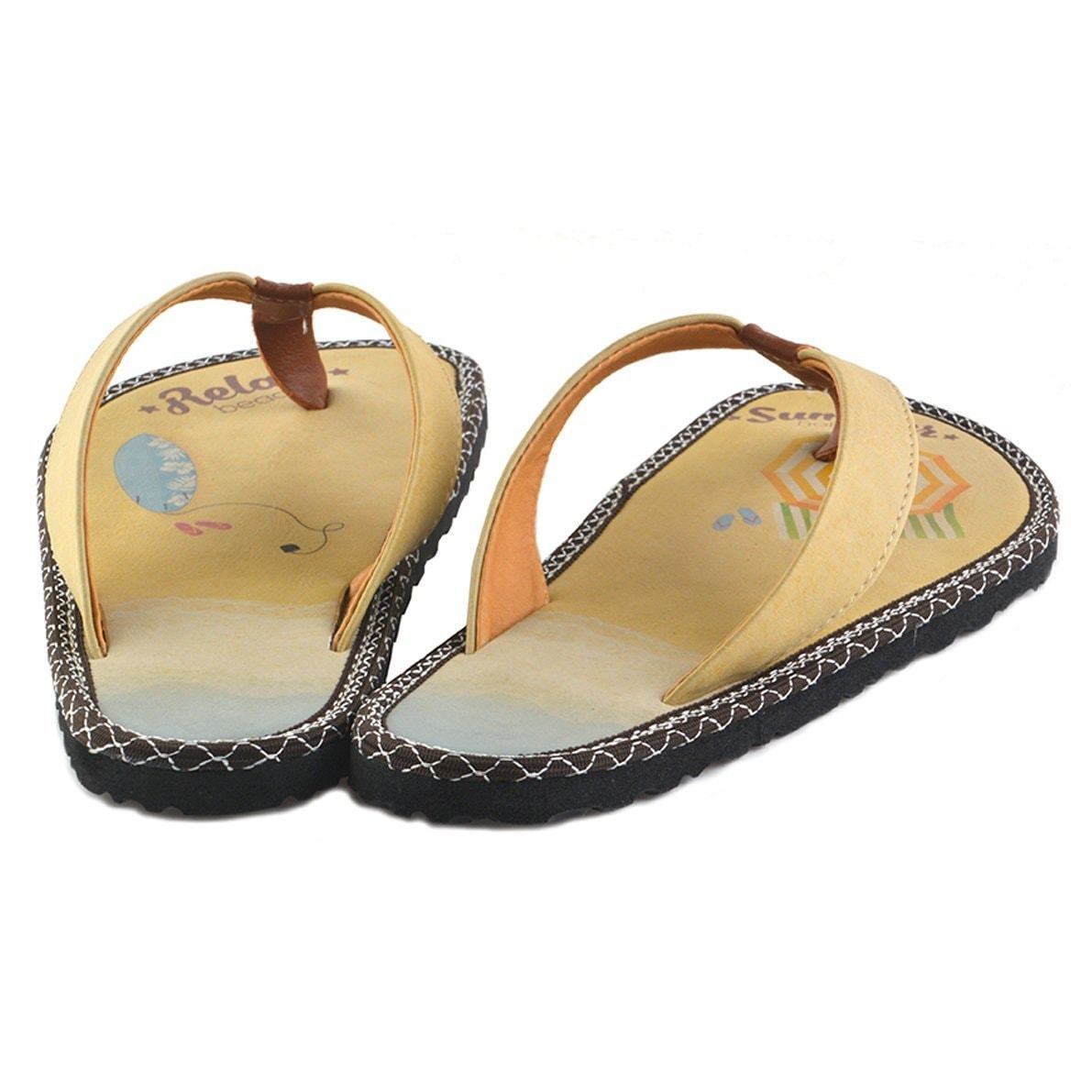 Tan Relax Flip-Flop CAL405 (737681539168)