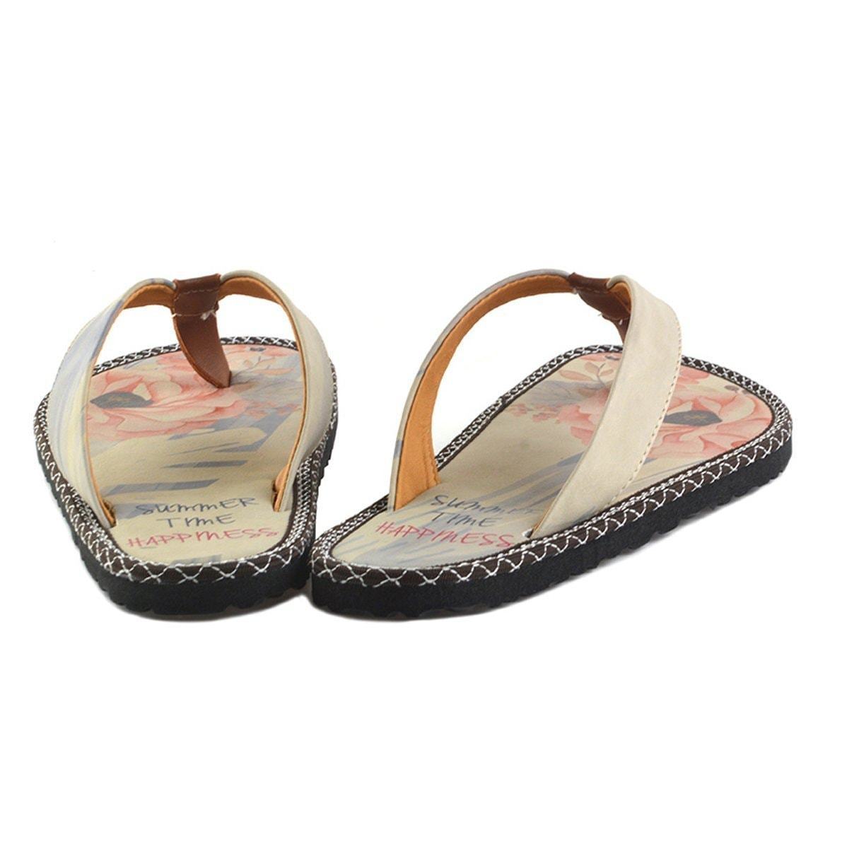 Pink Summertime Happiness Flip-Flop CAL408 (737681342560)