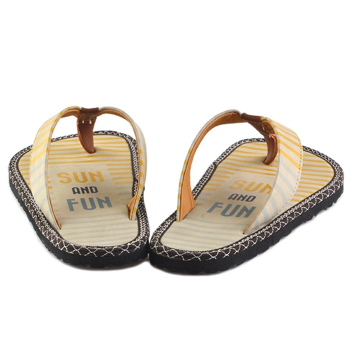 Tan Sun and Fun Flip-Flop CAL409 (737681309792)