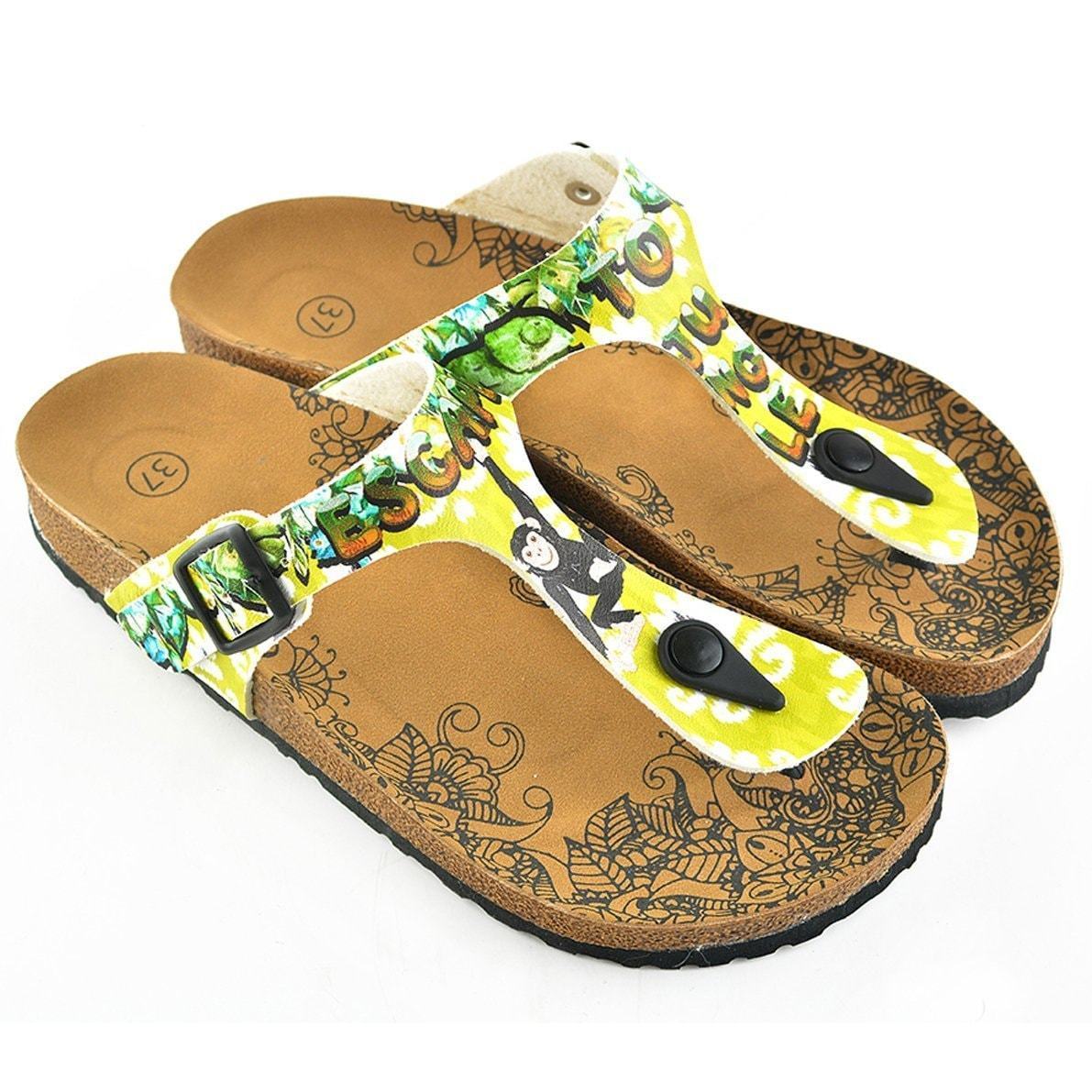 Escape to Jungle Sandal CAL508 - Goby CALCEO Sandal 