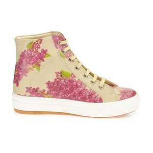 Purple Flowers Sneaker Boots CW2020