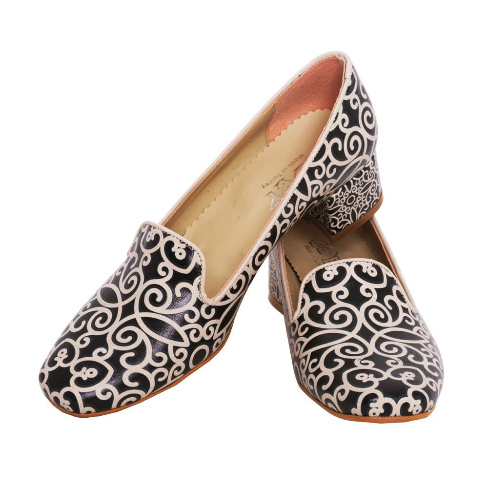 Pattern Career Heel Shoes DB110 (506264780832)