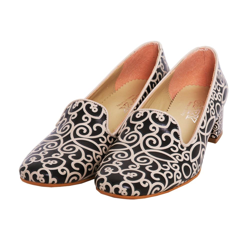 Pattern Career Heel Shoes DB110 (506264780832)