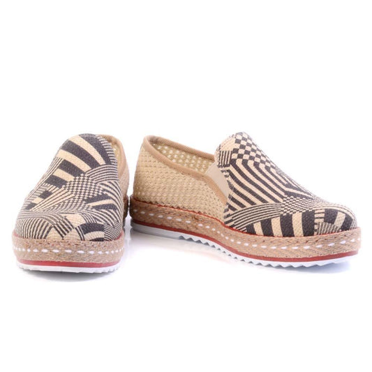 Pattern Slip on Sneakers Shoes DEL106