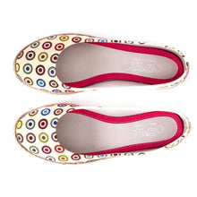 Colored Dots Ballerinas Shoes FBR1179