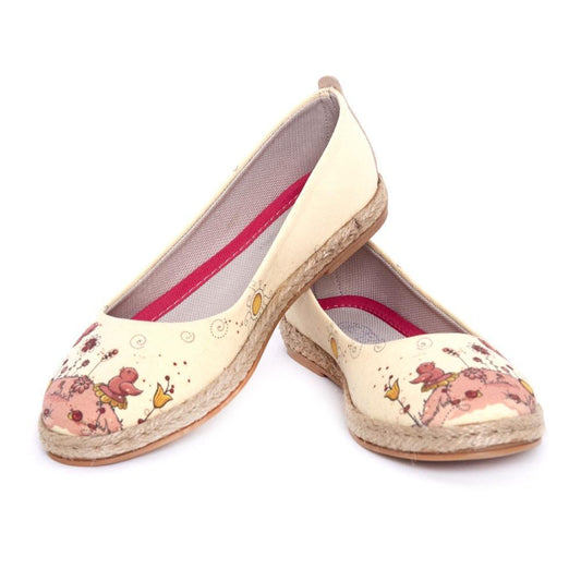 Cute Birds Ballerinas Shoes FBR1196 - Goby GOBY Ballerinas Shoes 