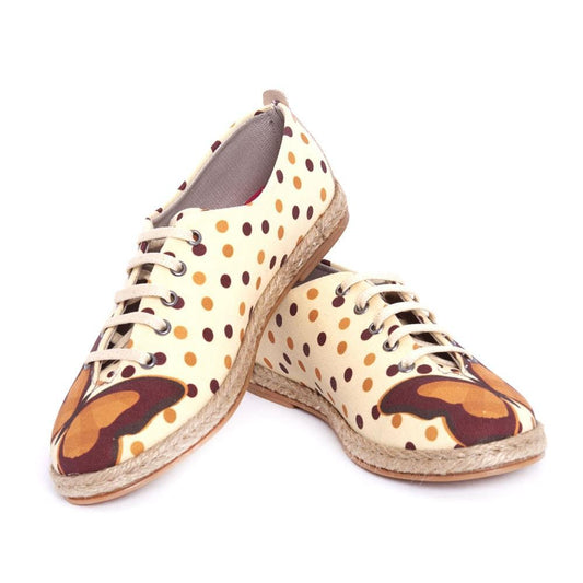 Butterfly and Dots Ballerinas Shoes FBR1217, Goby, GOBY Ballerinas Shoes 