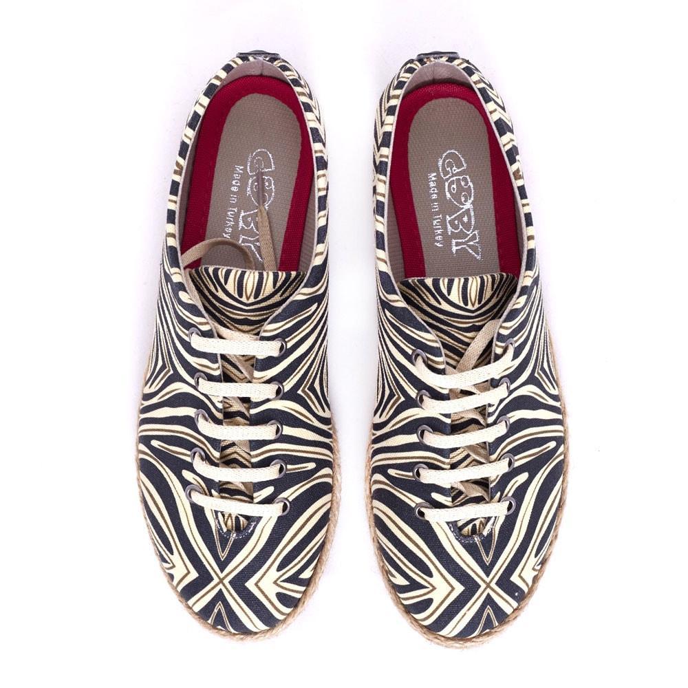 Zebra Style Ballerinas Shoes FBR1222