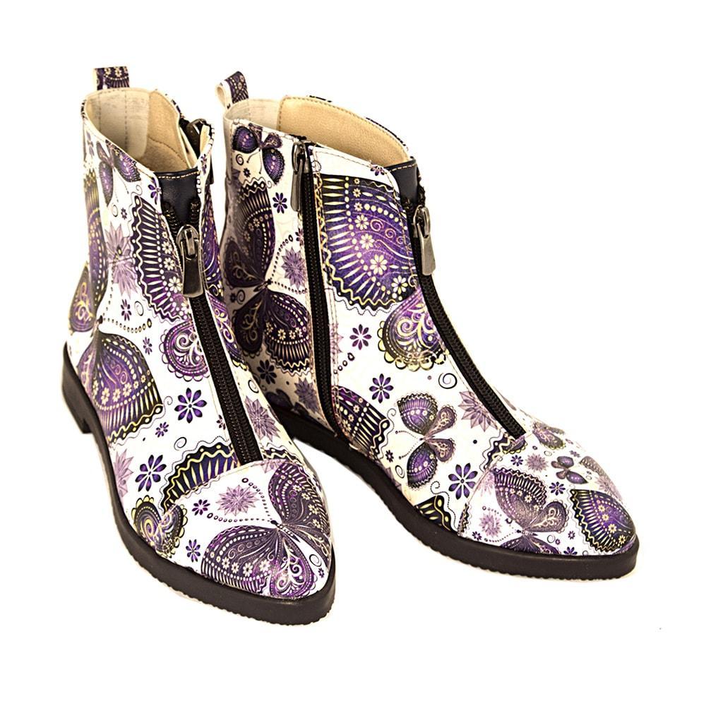 Butterflies Ankle Boots FER101, Goby, GOBY Ankle Boots 