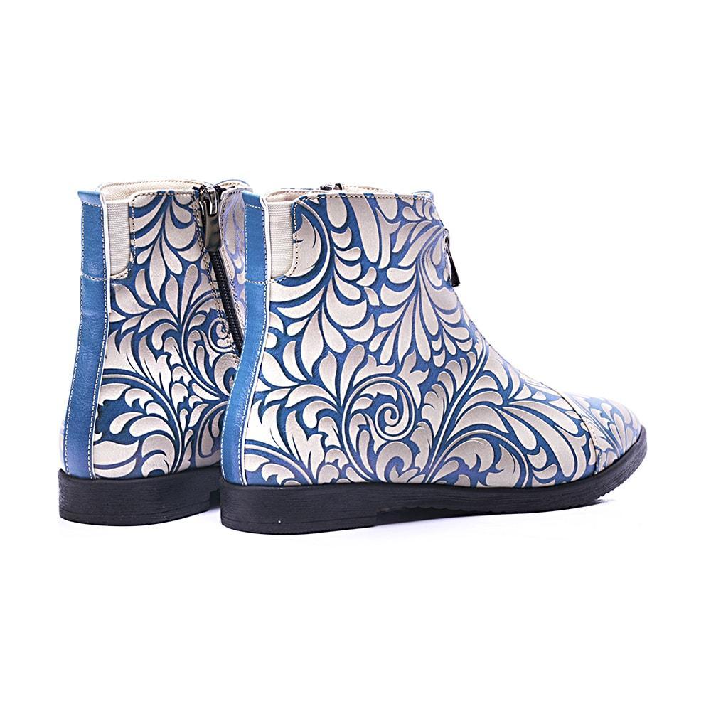 Flower Ankle Boots FER102 - Goby GOBY Ankle Boots 