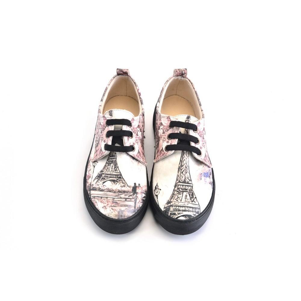 Eiffel Tower Oxford Shoes GOB301