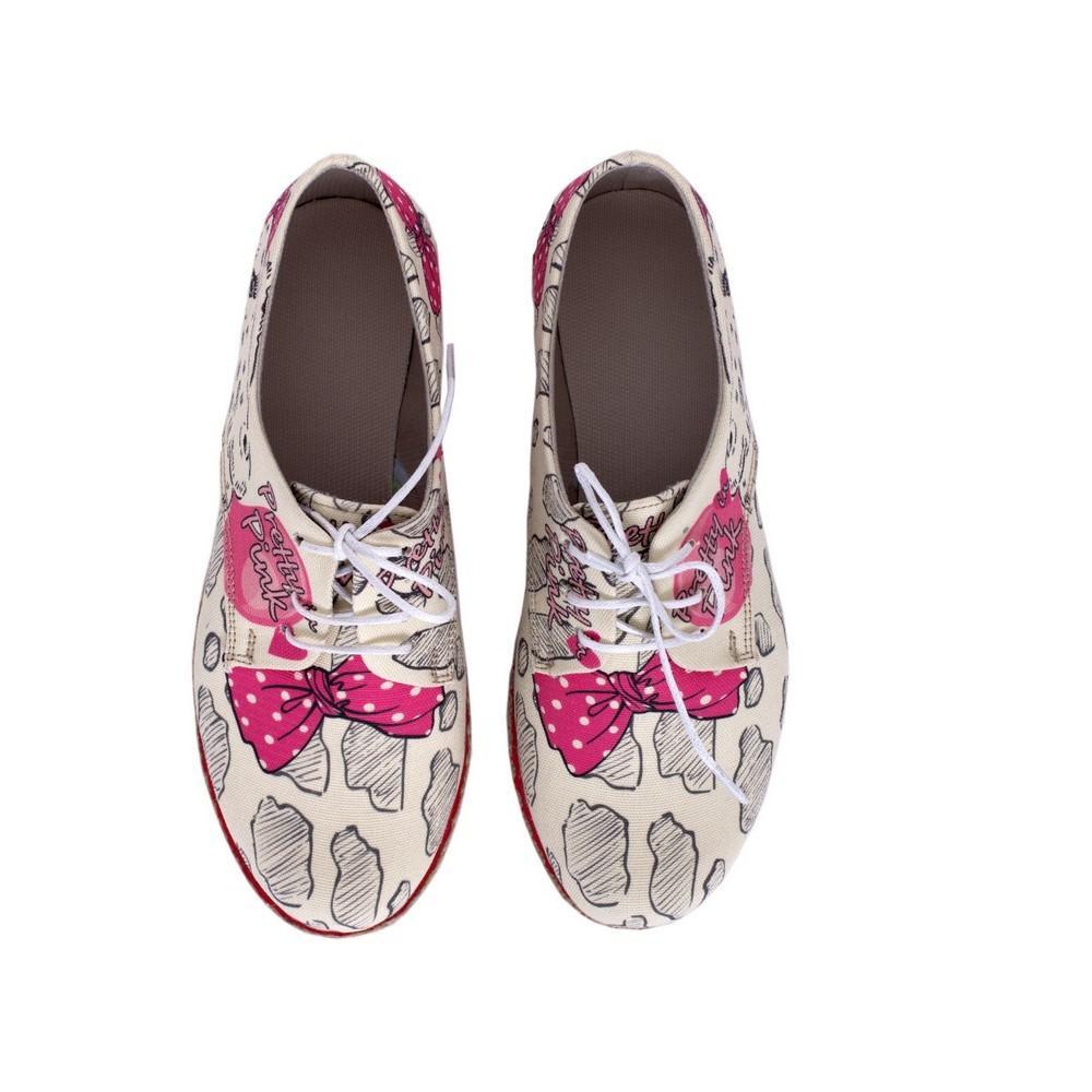 Pretty Pink Slip on Sneakers Shoes HSB1686