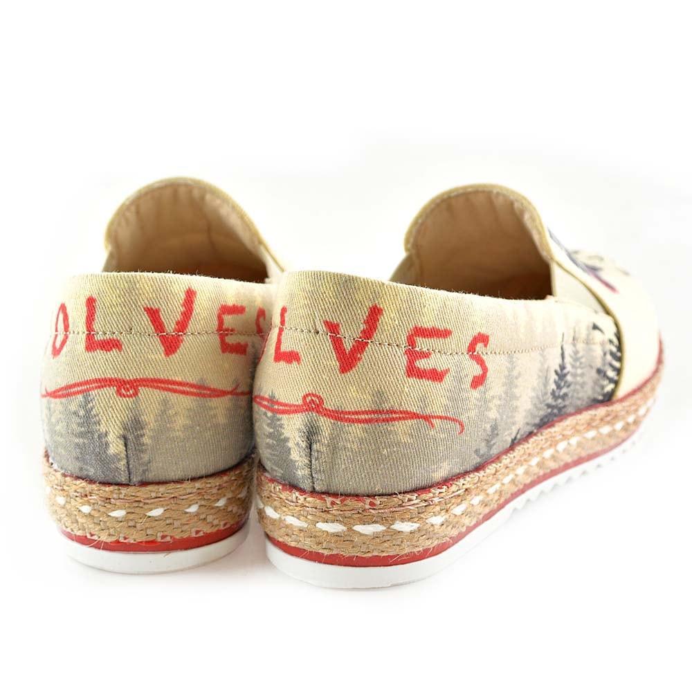 Even Wolves Love Slip on Sneakers Shoes HV1571 - Goby GOBY Slip on Sneakers Shoes 
