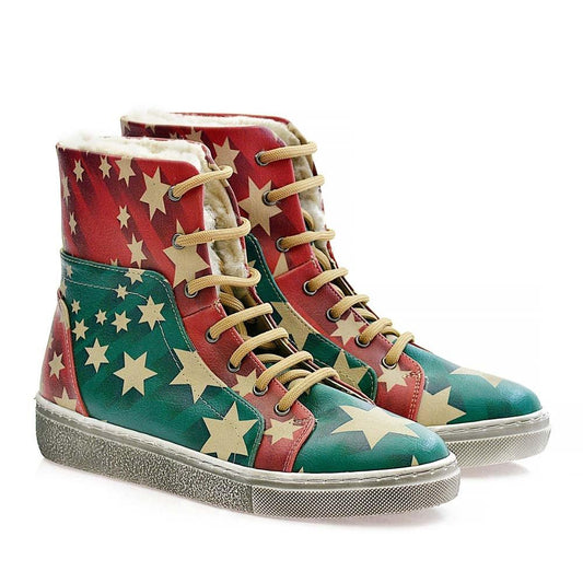 Stars Short Boots JAS111 (506268319776)