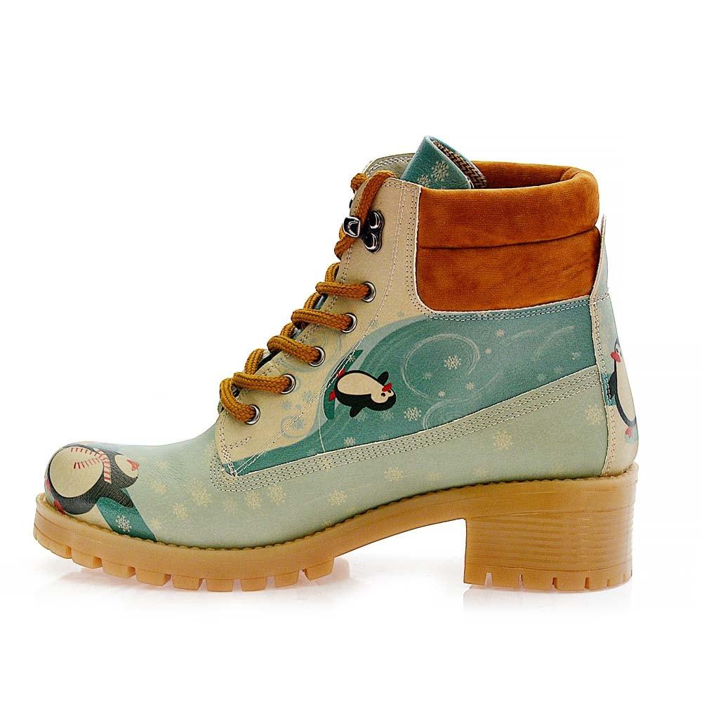 Happy Penguins Short Boots KAT102 (506268352544)