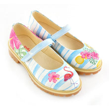 Flamingo and Flowers Ballerinas Shoes KTB105