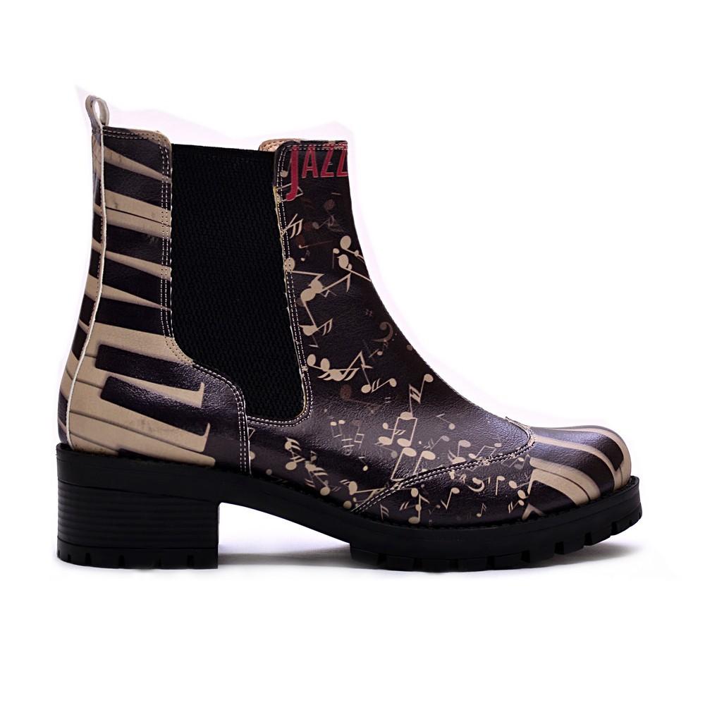 Jazz Short Boots LAS107 (1421187907680)