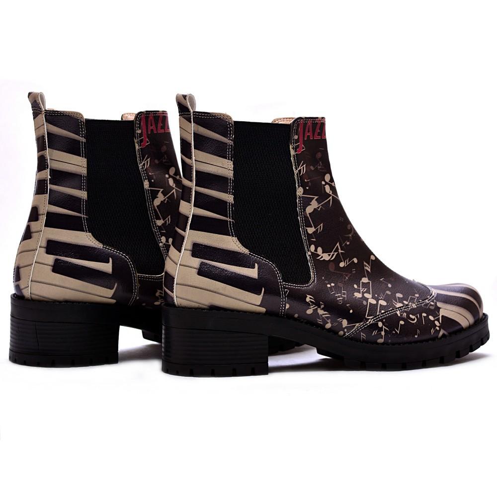 Jazz Short Boots LAS107 (1421187907680)