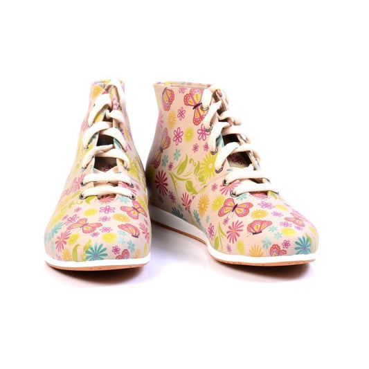 Flowers Short Boots LND1131