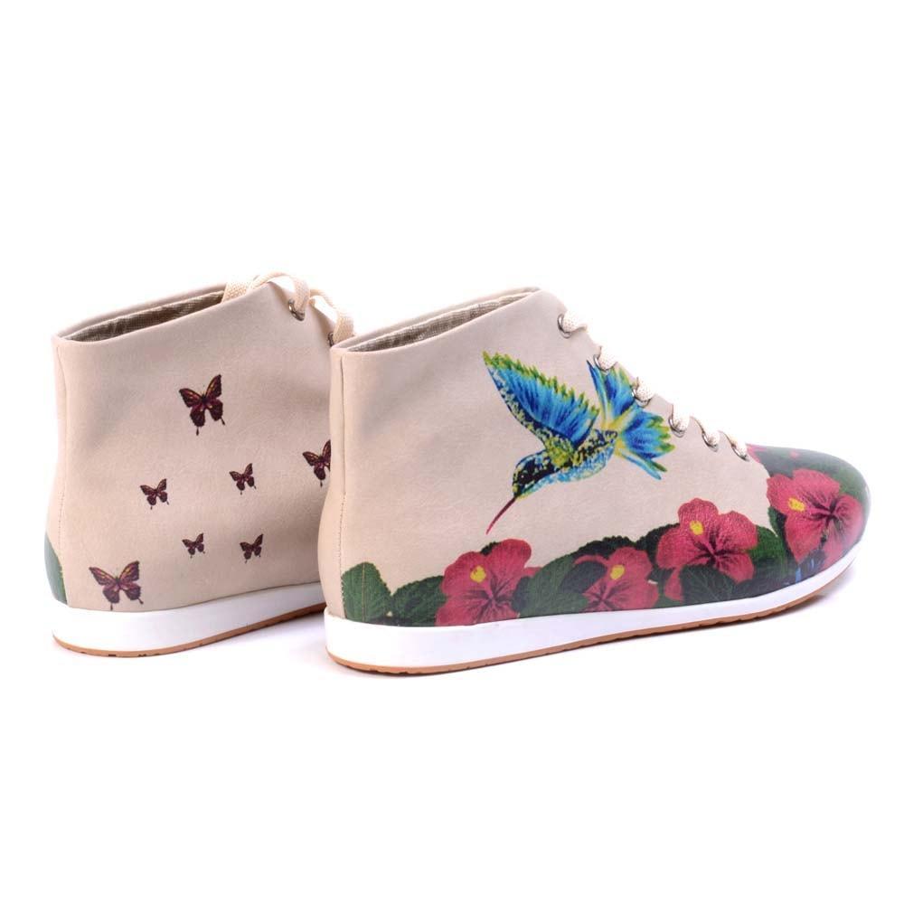 Flowers Short Boots LND1133 - Goby GOBY Short Boots 