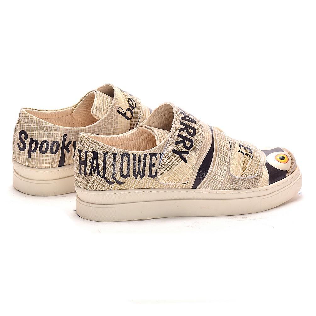 Halloween Mummy Slip on Sneakers Shoes NAC104