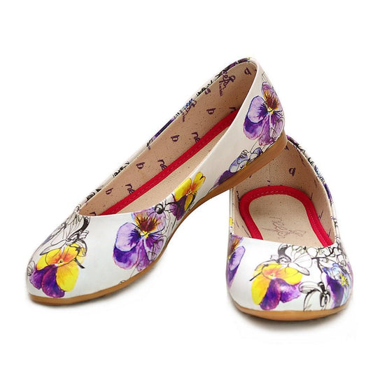 Flowers Ballerinas Shoes NFS1000 - Goby NFS Ballerinas Shoes 