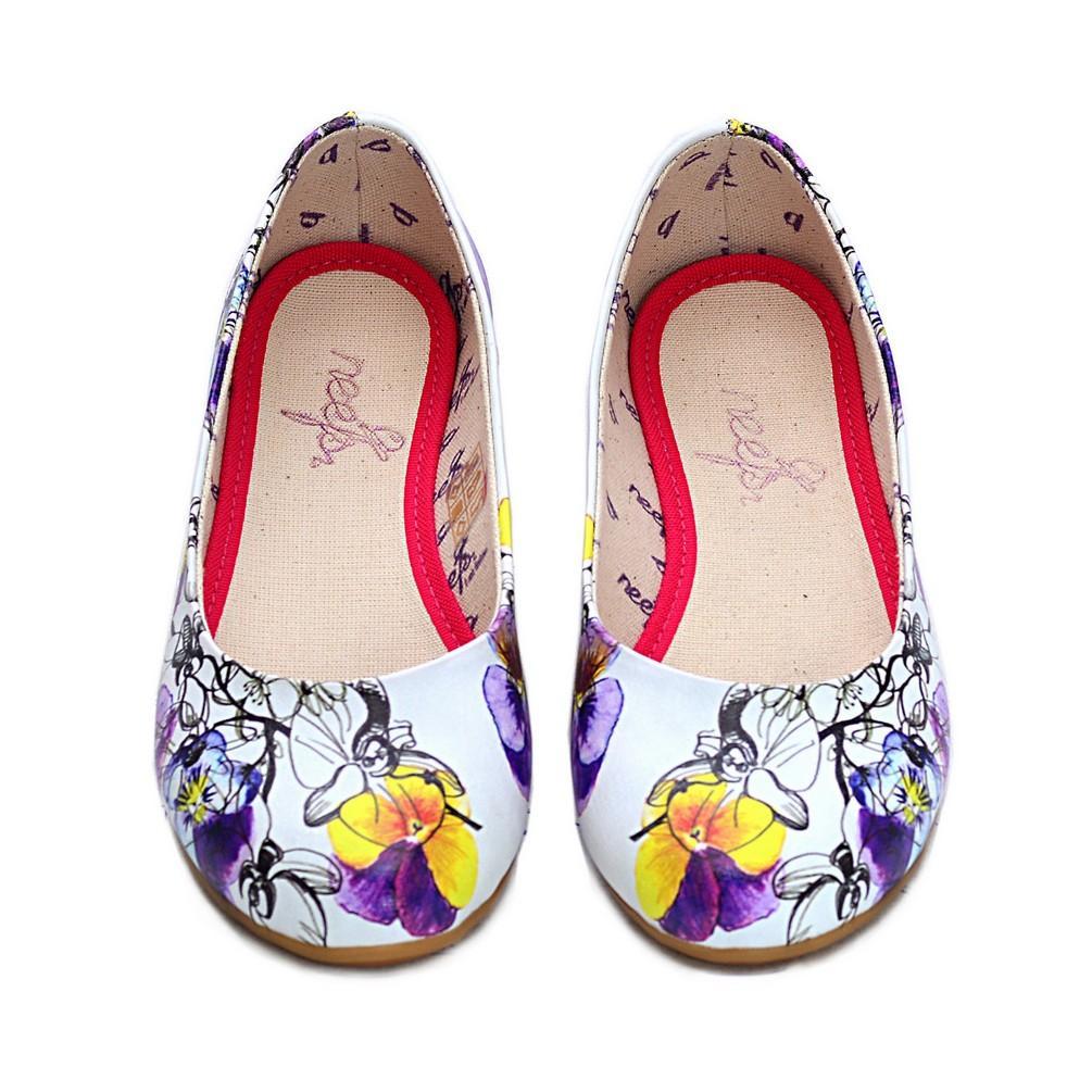 Flowers Ballerinas Shoes NFS1000 - Goby NFS Ballerinas Shoes 