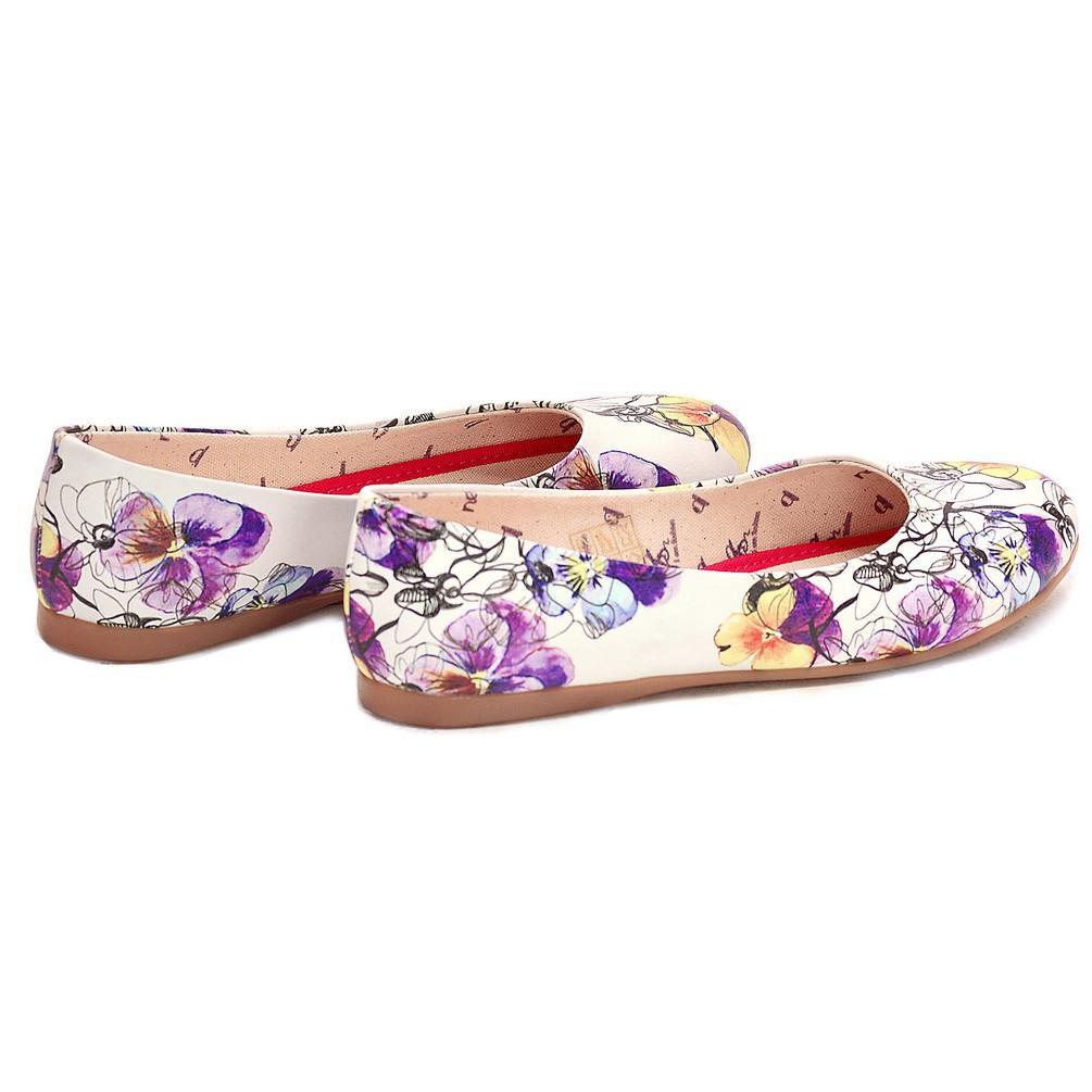 Flowers Ballerinas Shoes NFS1000 - Goby NFS Ballerinas Shoes 