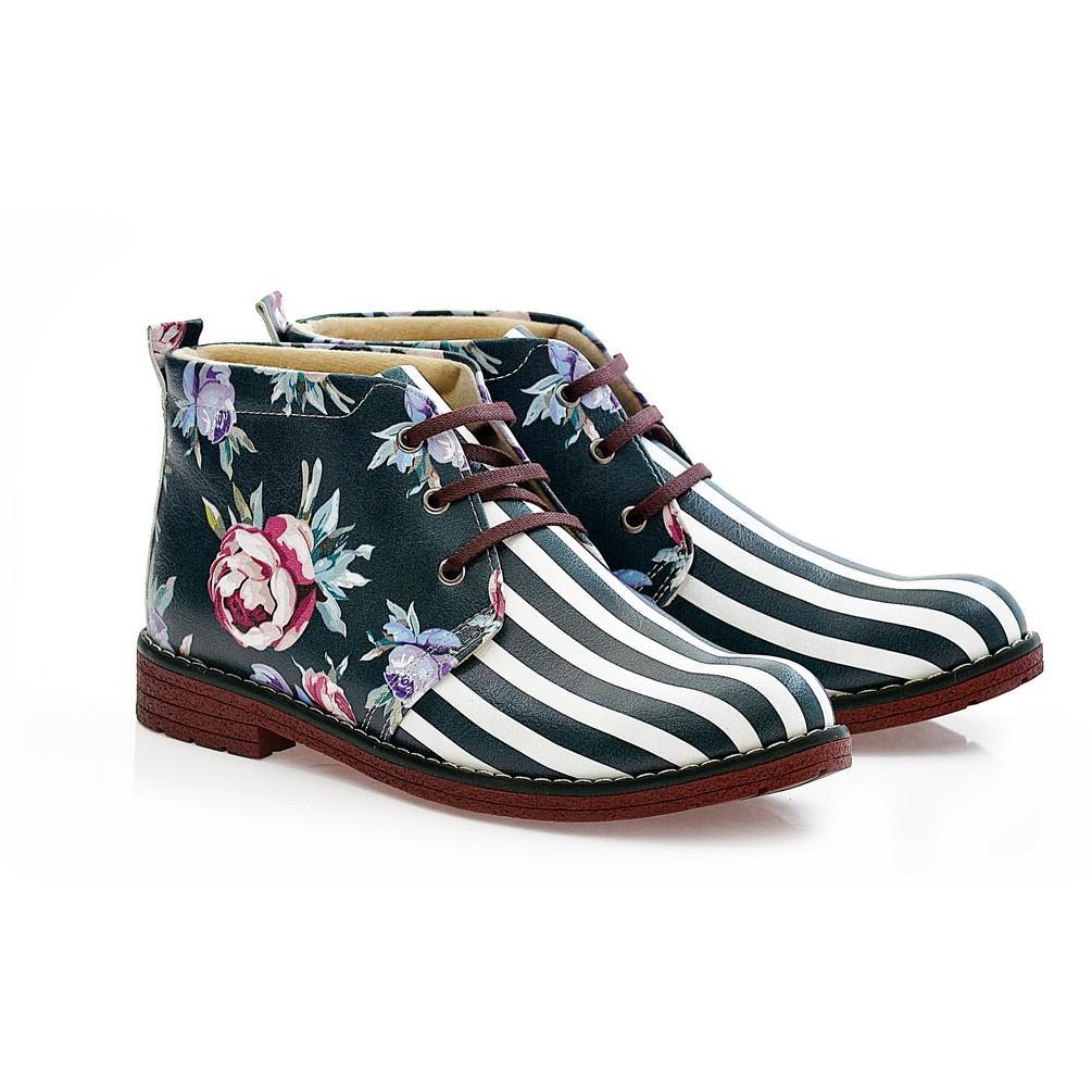 Flowers Ankle Boots NHP111 - Goby NFS Ankle Boots 