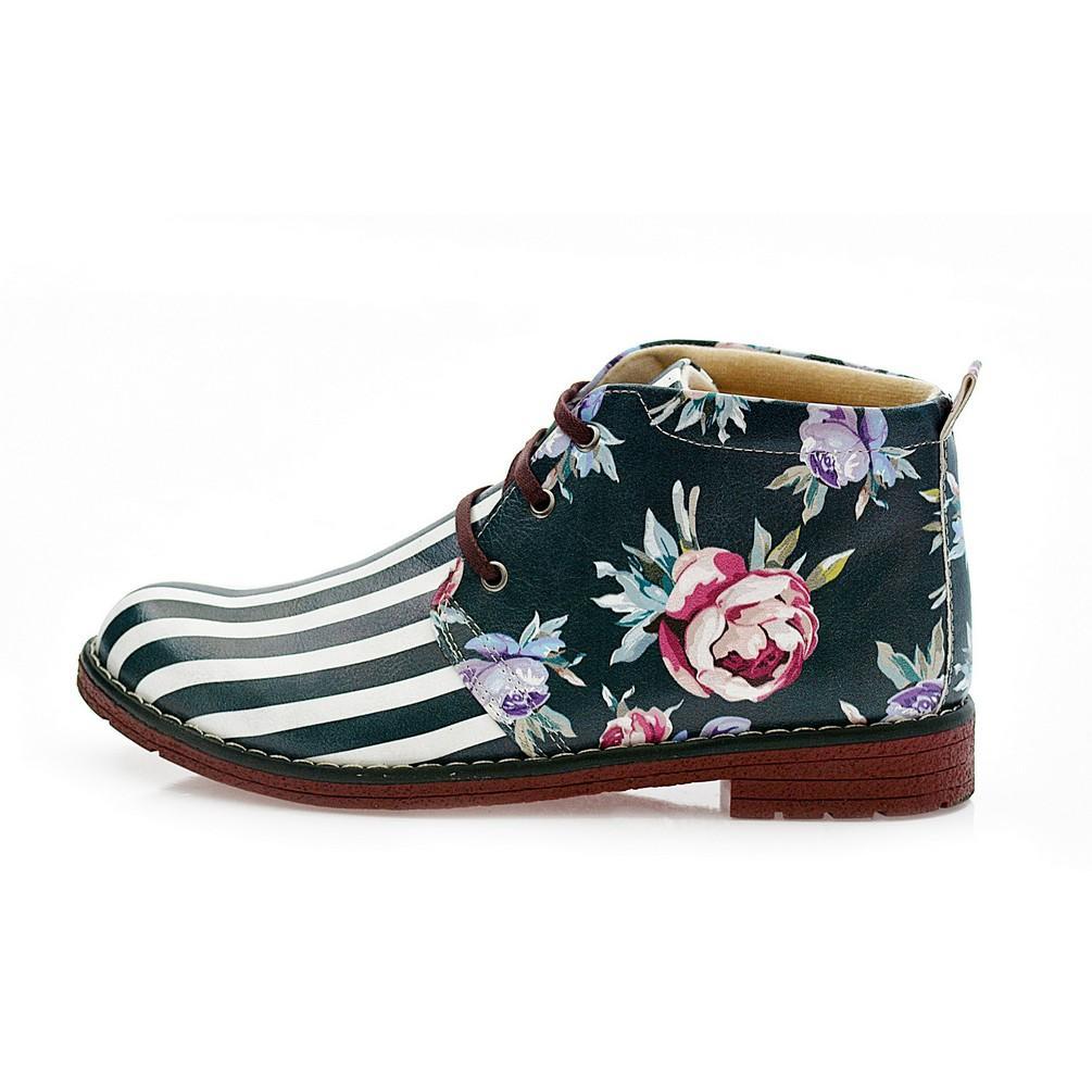 Flowers Ankle Boots NHP111 - Goby NFS Ankle Boots 