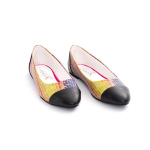 Colored Wall Ballerinas Shoes NMS102 - Goby NFS Ballerinas Shoes 
