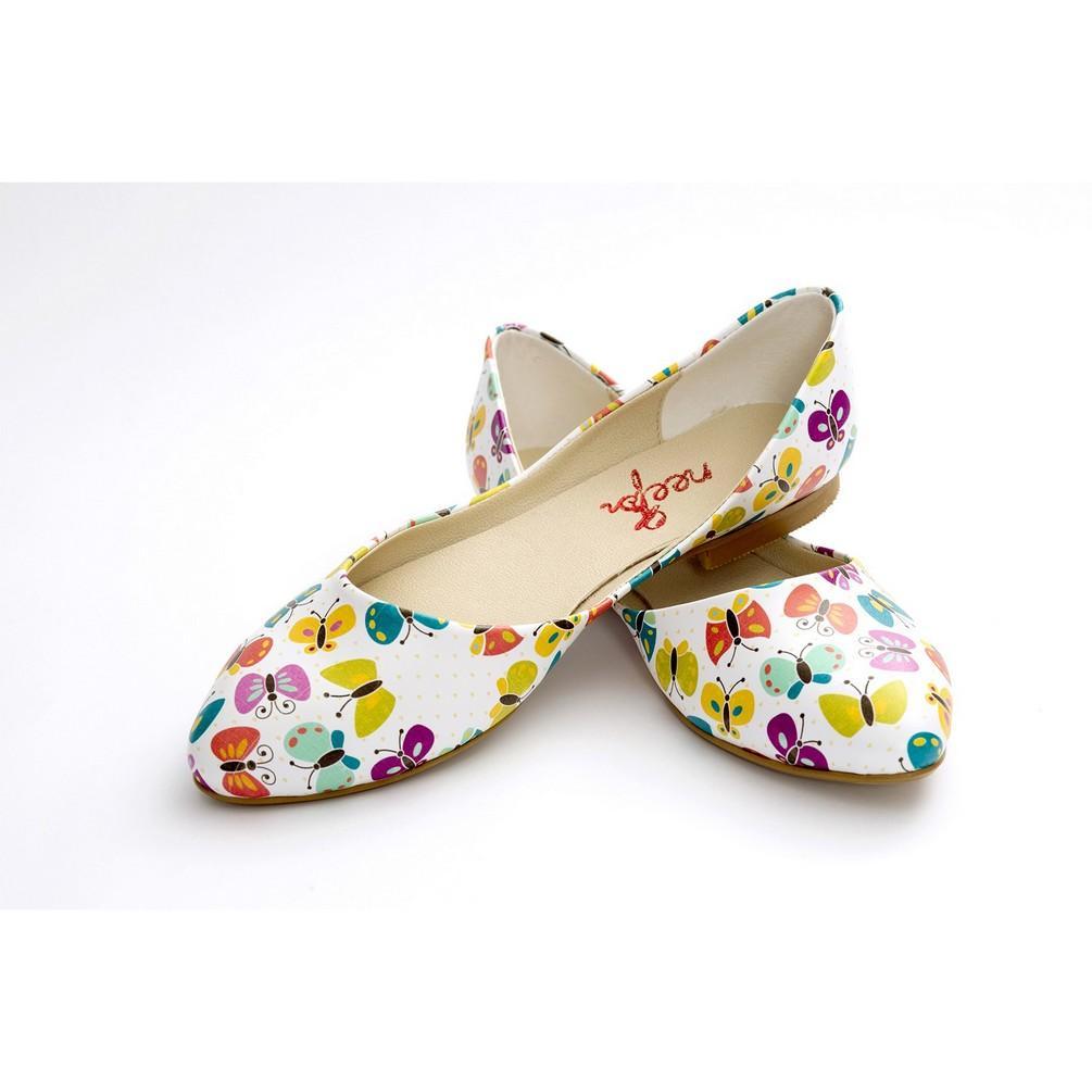 Butterfly Ballerinas Shoes NSS354, Goby, NFS Ballerinas Shoes 